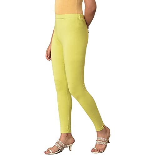 Image of W for Woman Women's Regular Fit High Rise Coral Cotton Jersey Tights