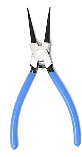 DWT-Germany 101114 4 piezas. Alicates profesionales para anillos de retención (160 mm, para interior y exterior)
