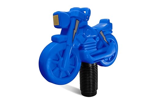 American Swing Spring Rider Roto-Molded Motorcycle Blue