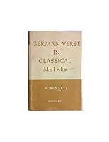 German Verse in Classical Metres B0037F7YPY Book Cover
