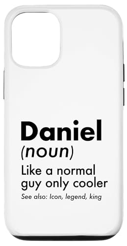 Daniel Like A Normal Guy Only Cooler Legend King �t�@�[�X�g�l�[�� �X�}�z�P�[�X iPhone 12/12 Pro �p