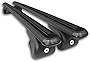 OMAC Roof Rack Cross Bars Set for Kia Carnival 2022 to 2023, 165 Pounds, Adjustable, 2 Pieces, Black