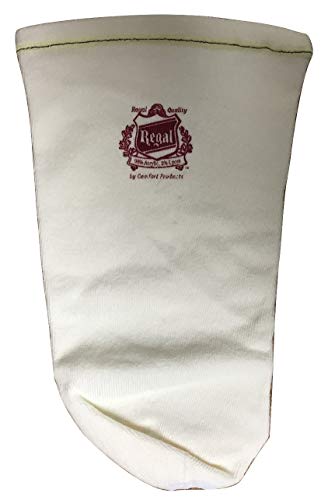 Regal Acrylic Stretch Prosthetic Sock - 3 Ply With Hole - Wide Regular - PSRWDRG33 - Yellow Color Band