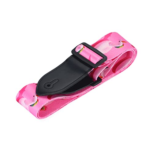 GFDFD Sangle d’épaule rose Sangle de guitare Personnalité Pick Strap Buckle Crossbody (Color : A, Size : One size) - Les Beatles, Paul McCartney, John Lennon, RIngo Starr, George Harrison GFDFD Sangle d'épaule rose Sangle de guitare Personnalité Pick Strap Buckle Crossbody (Color : A, Size : One size) – Image 4