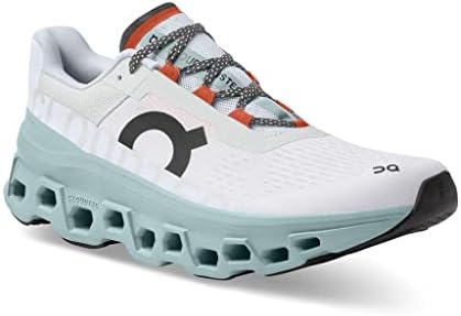 ON Running Cloudmonster Mens' Sneakers, Frost/Sur, 9 | Image 2