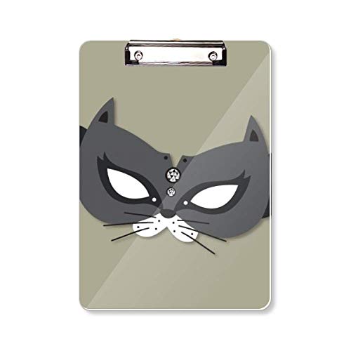 Bloc-notes chat noir Carnaval de Venise, idée cadeau papeterie