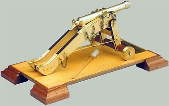 Mantua Model 809 - LA VALLETTE XVIII SEC. - Piemontesische Kanone - Komplettes Montageset aus Holz und Metall zur Montage