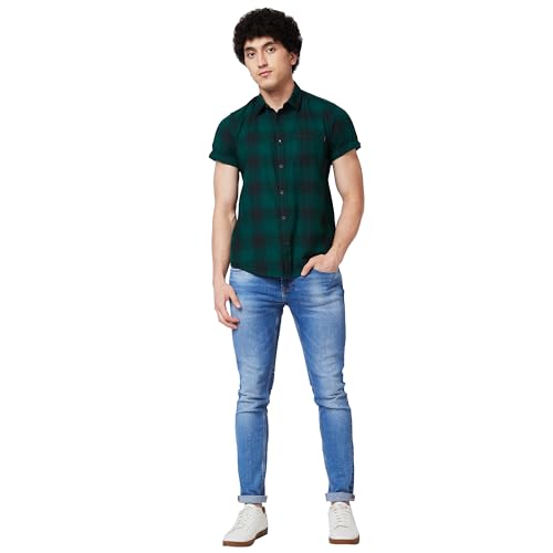 Image of Spykar Men's Slim Fit Shirts