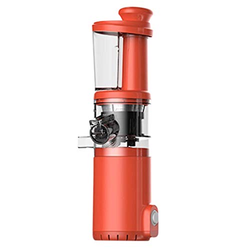 MIIKHI Juicer machines,Juicer Machines, Slow Masticating Juicer Extractor Cold Press Juicer with Reverse Function Quiet Motor, with Brush Easy to Clean Recipes for Fruits and Vegtables fe, Red
