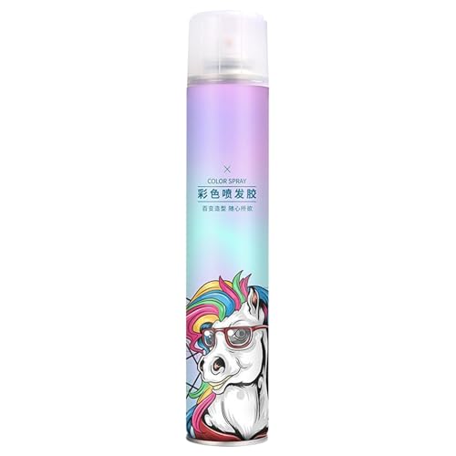 Spray De Coloración Temporal Para El Cabello | 320ml Spray Tinte Secado Rápido Para Pelo Temporal | Producto No Pegajoso Para Teñir El Cabello | Para Fiestas Halloween Obra Teatro Disfraces Tema