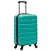 Wrangler Hardside Spinner Carry-On Luggage, Teal, 22-Inch