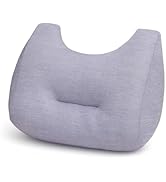 Amazon｜IMIEE 三角クッション 三角枕 ベッド背もたれ 腰枕 なだらか