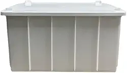 Caixa Plástica Frigorífica Multiuso 38L para Congelamento Câmara Fria Com Tampa