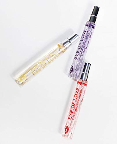Eye Of Love Pheromone Parfum Set - Morning Glow, One Love, After Dark to Attract him- 30ml