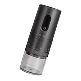 Multifunktionale Kaffeemühle: Keramik-Rauschunterdrückung, 8 Grobheitsoptionen, leicht zu reinigende Komponenten für den täglichen Gebrauch, Haushaltskaffeemühle