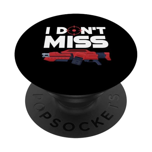 Laser Tag I Don't Miss Design For Laser Player Laser Tag PopSockets PopGrip Adhésif