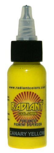 Radiant Colors - Canary Yellow - Tattoo Ink 1oz Made in USA