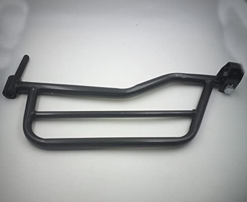 Image of Heavy Metal Lady FootRest Compatible For Tvs Apache RTR 160 /180