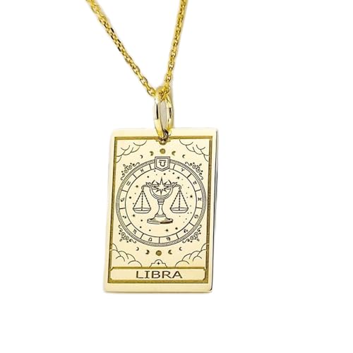 Bijou signe du zodiaque Balance en argent, le cadeau d'anniversaire idéal