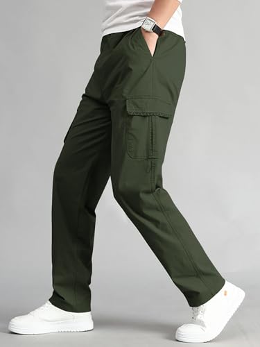 Image of TAGAS Men Cotton Cargo Trouser ||Men's Relaxed Fit Cargo|| Men's Multi Pocket Cargos Pants||MC-16