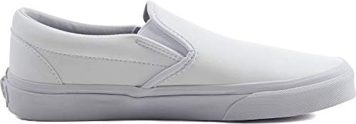 Vans Adult Unisex Classic Slip-On Shoes, Size 9.5/11, Color (ODJ) (Classic Tumble) True White | Image 3