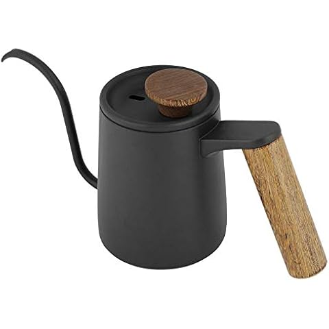 Cafetera de acero inoxidable con pico largo para preparar té a mano Cover