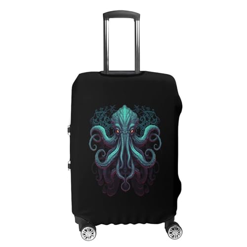 Octopus Travel Luggage Cover Washable Suitcase Protector Baggage Covers for Women Men L4