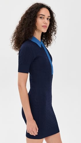 Good American Women's Cable Knit Mini Dress4