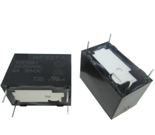 Relais HF32FA-012-HSL1 12V CC à commutation stable et haute résistance 4 broches