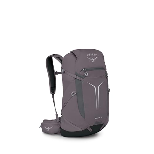 Image of Osprey Sportlite 30L Lightweight Hiking Backpack for Men and Women - Everyday Hiking Bag - Travel Daypack, Graphite Purple