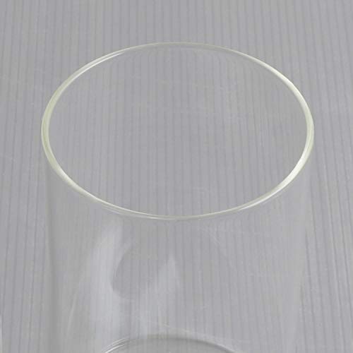 Eumyviv 2 Pack Clear Glass Lamp Shades, Fixture Replacement Glass Lampshades with 1-5/8-Inch Fitter Opening (A00009) - Thumbnail 6