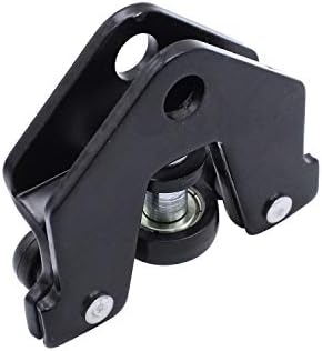 TAKPART Sliding Side Door Roller Guide & Hinge Bottom 7700312012 Left Compatible for Trafic Vauxhall Opel Vivaro