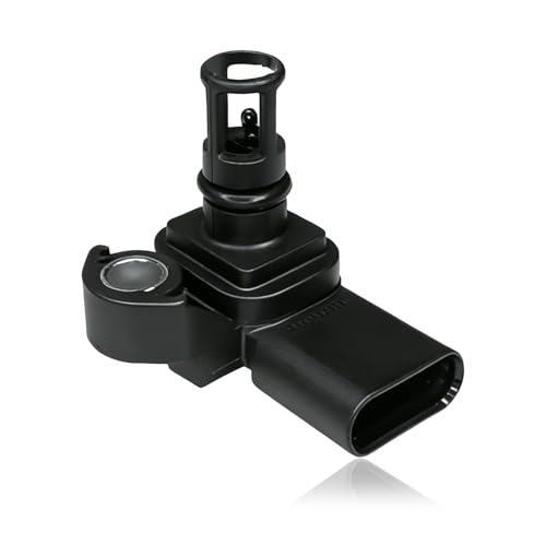 ESWW Air Temperature Sensor Intake Air Temperature and Pressure Sensor Map Manifold Intake Sensors Switch 12681993 082800-0630 for Chevy GMC Silverado Malibu Equinox Sierra 2500 3500 Cascada