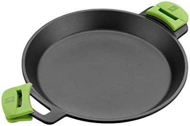 BRA Prior Paellera, Negro, antiadherente, 36 cm