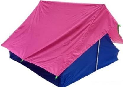 AJ India Camping Tent Waterproof Spacious Outdoor Tent House for Camping, 6 Persons Perfect for Your Next Adventure Pink-image-38