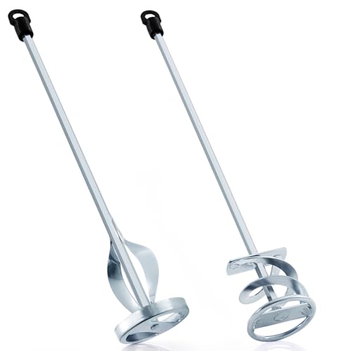 Paint Mixer for Drill 2-Pack 15.7 & 2.3 Attachments