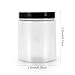 testyu Plastic Jars with Lids, 8 OZ Wide Mouth Jars with Airtight Lids, Clear Empty Slime Containers with Lids, Multipurpose Storage Jars for Home Kitchen Food Arts Crafts Cosmetic Sample - 14 Pack