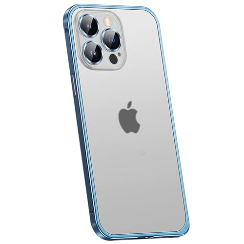 Coque pour iPhone 15 Plus fine translucide givrée avec protection caméra