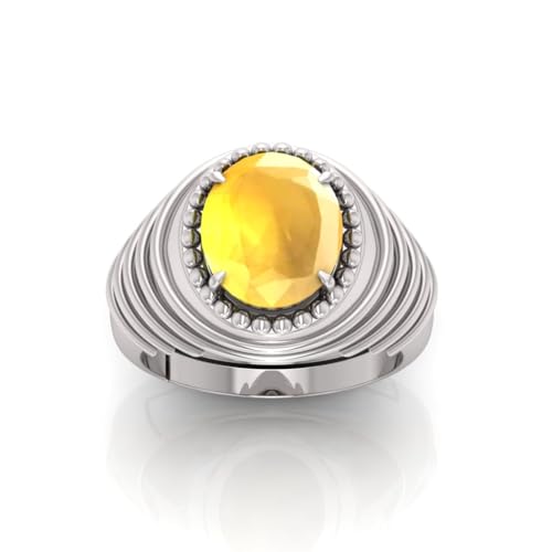 Bague saphir jaune pour harmoniser vos énergies au quotidien