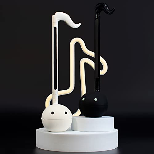 Image of Otamatone Japanese Electronic Musical Instrument Portable Music Synthesizer from Japan by Maywa Denki Educational Fun Gift for Children, Teens & Adults - Black White Unicorn Set