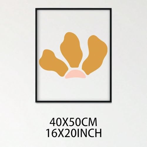 Décoration chambre impression sur toile minimaliste empreinte de pas