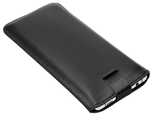 Mumbi Borsa in Vera Pelle Compatibile con Samsung