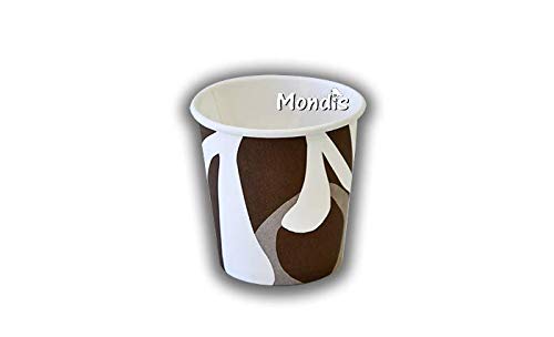 Vaso cartón 4 oz de alta resistencia para chocolate y bebidas calientes caja de 2000 piezas