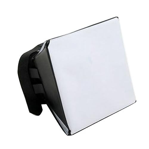 Questo diffusore flash può allargare e diffondere la luce nella posizione del flash diretto dall'unità flash, producendo ombre notevolmente più morbide immagini naturali e accattivanti.