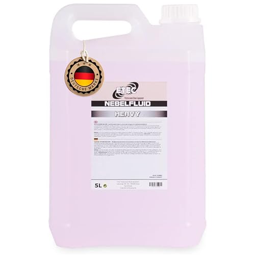 ETEC Professional Nebelfluid 5 Liter Heavy Fog Fogger Fluid Flüssigkeit Nebelmaschine Extrem Dicht Outdoor