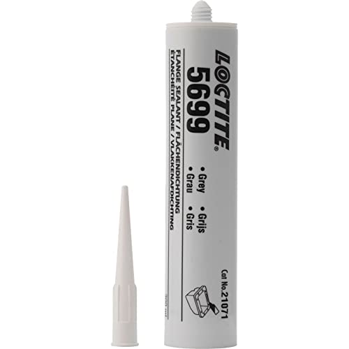 Loctite 142480 Silicona Masilla, 300 ml, Gris