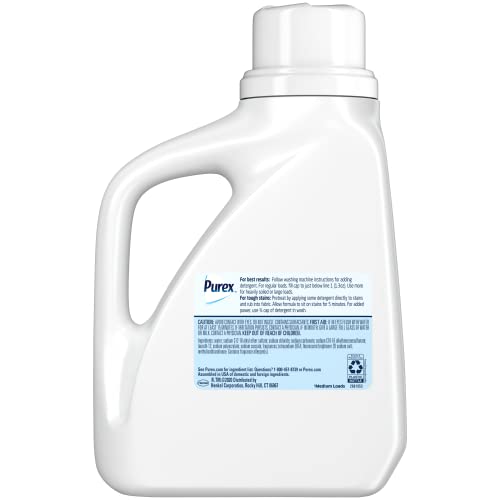 Purex Liquid Laundry Detergent, Baby 38 Loads Baby Blossom, 50 Fl Oz