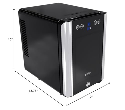 Terpkooler Essential Cooler Compact Portable Mini Fridge with Temp & Humidity Control, 3 USB Ports, Smoked Glass Shelves, Lockable UV Glass Door for Herbs, Oils, Cosmetics, and More - Image 11