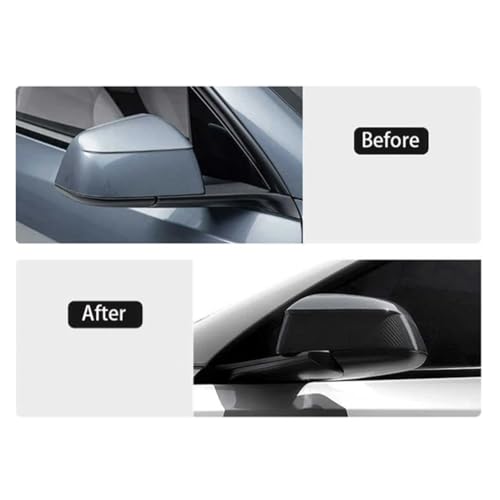 Coque de rétroviseur compatible Tesla Model Y 2025 pour protéger et masquer les rayures - 2