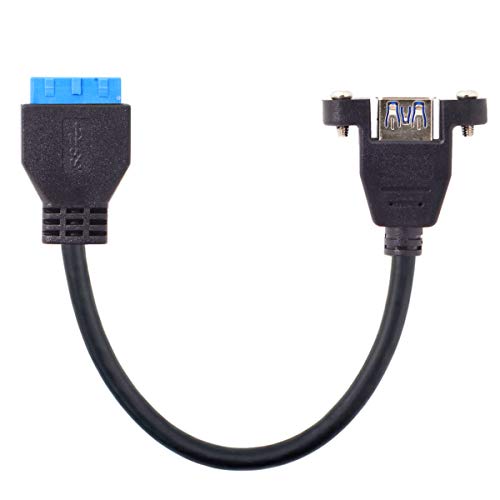 Cablecc - Cavo USB 3.0 con attacco a vite femmina